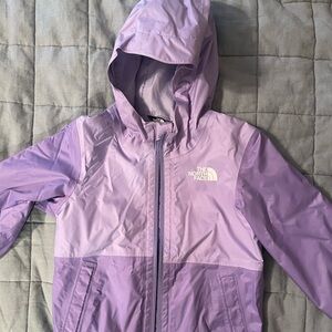 The North Face Kids Lavender Raincoat